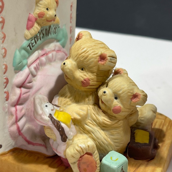 1993 Vtg Albert Price Teddy's Day Out Bookends (T42) - Picture 11 of 11